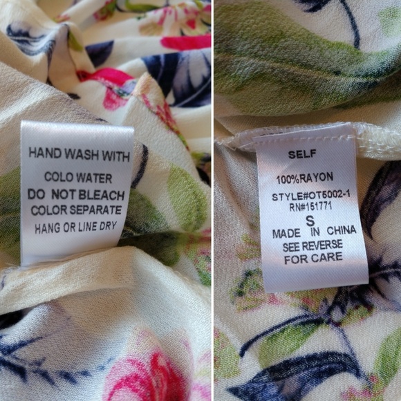 Spring Time Floral Blouse - Picture 6 of 8